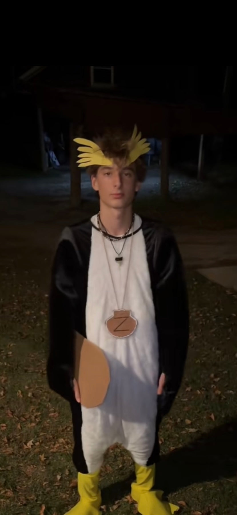 Cody Mavericks Penguin Costume